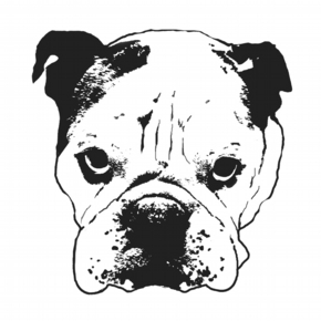 無料印刷可能白黒 犬 イラスト かっこいい ただのディズニー画像
